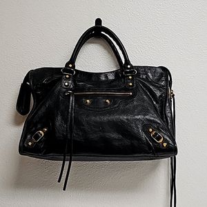 Balenciaga City Bag Black